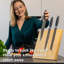 Fcbnposi Magnetic Knife Block