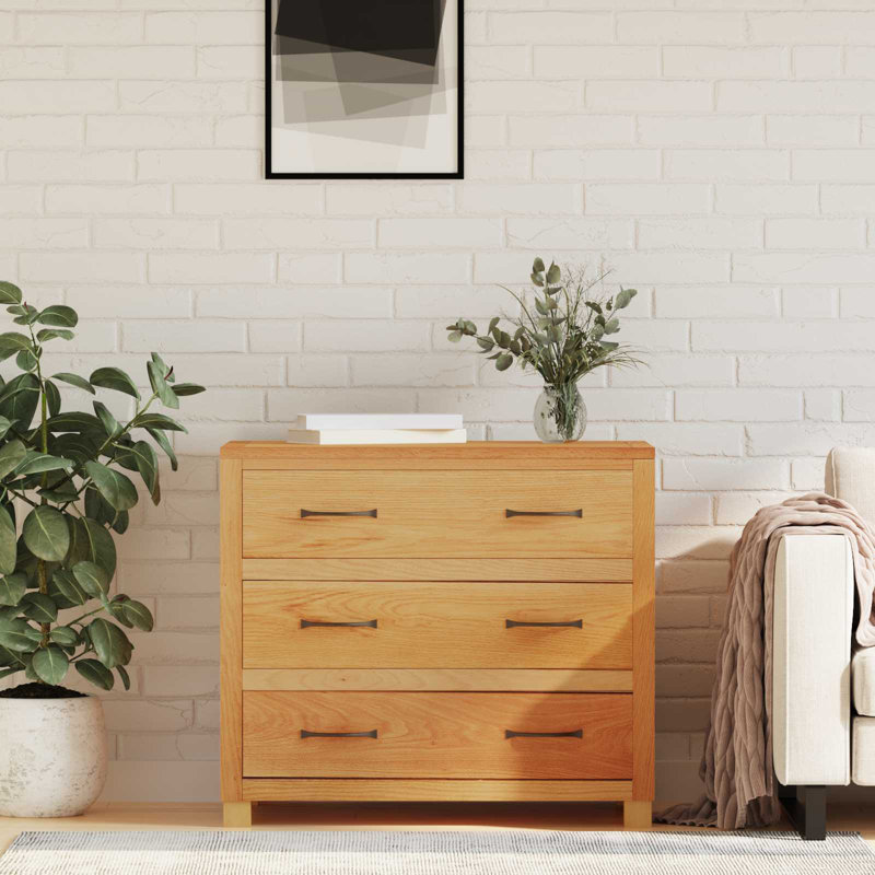 Engineered Wood Rectangle Accent Chest