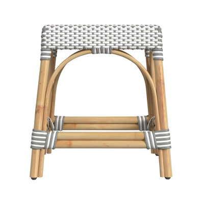 Robias Rattan 18" Dining Stool