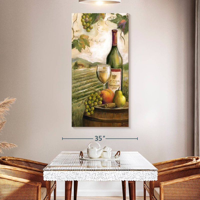 Pays du vin blanc, H 54 po x l 27 po