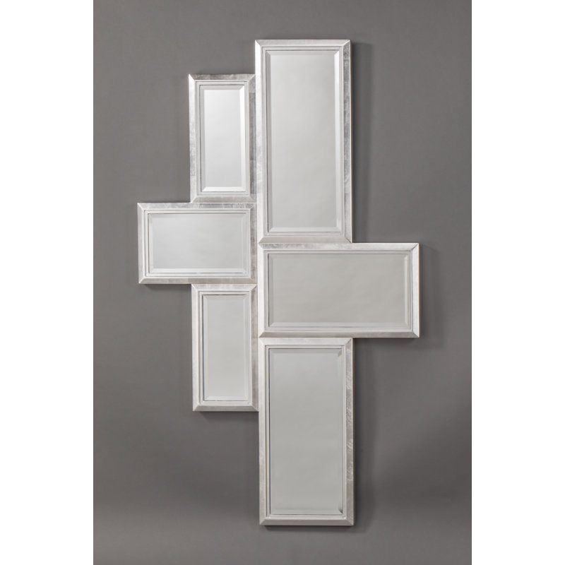 Flat Engineered Wood Wall Mirror