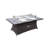 Shuff 26.5" H x 70.7" W Aluminum Propane Outdoor