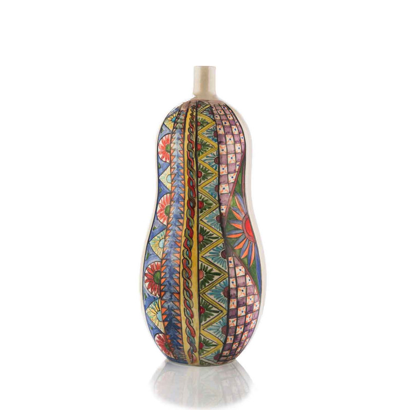 Cedarius Handmade Ceramic / Porcelain Table Vase, 33cm H x 10cm W x 10cm D