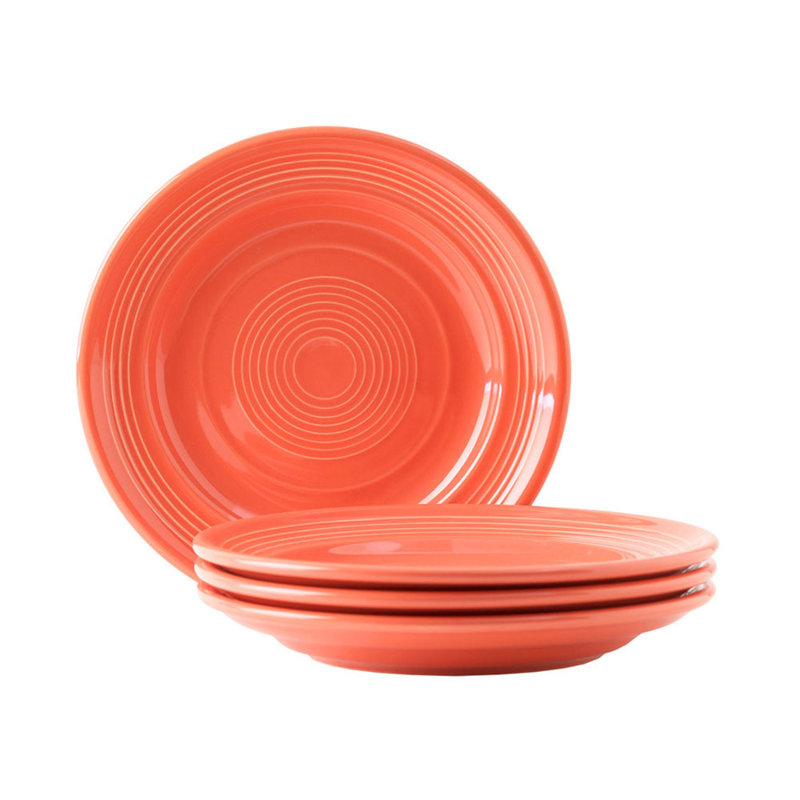 Assiette à hors-d'œuvre 7,5 po Arsène, Rose corail