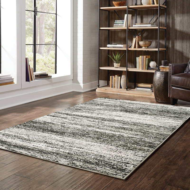 Abstract Indoor Rug, Rectangle 7'10" x 10'10"