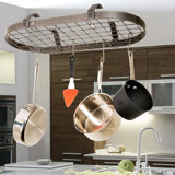 Hanging Pot Racks You'll Love | Wayfair