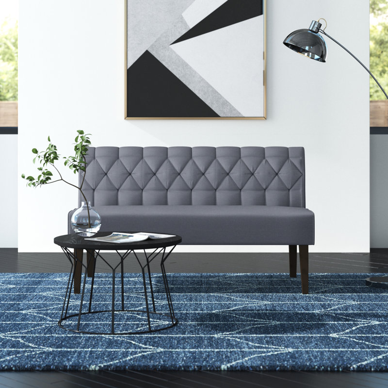 Meta 2 Seater Sofa, Medium Grey