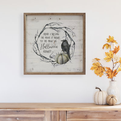 " Magic Of Halloween Night Whitewash "