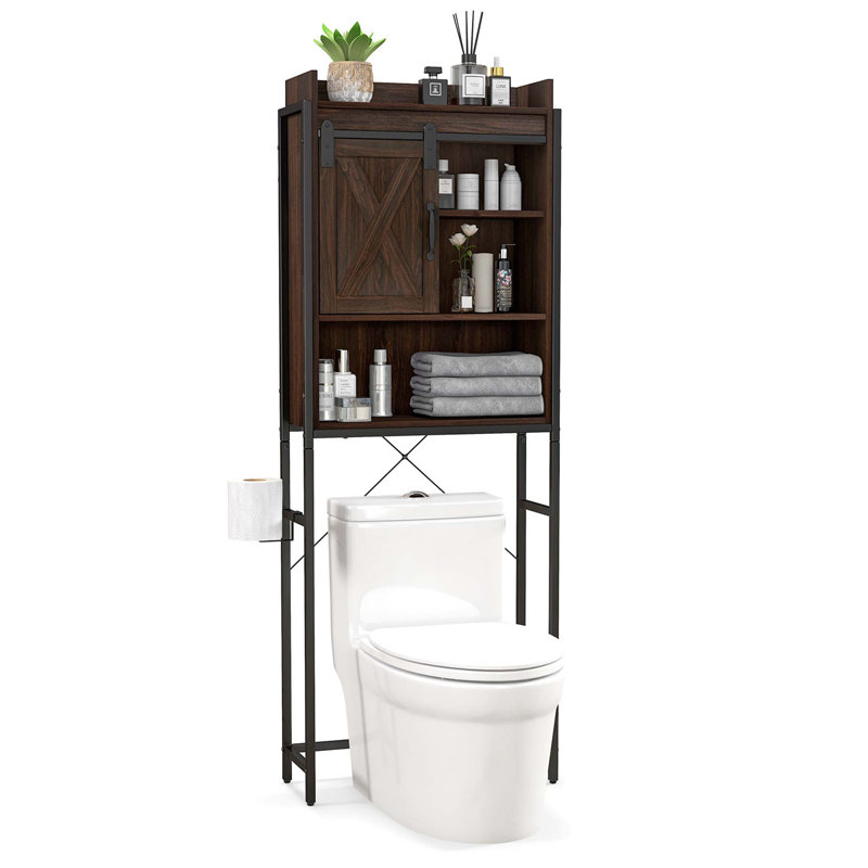 Freestanding Over The Toilet Storage, Espresso