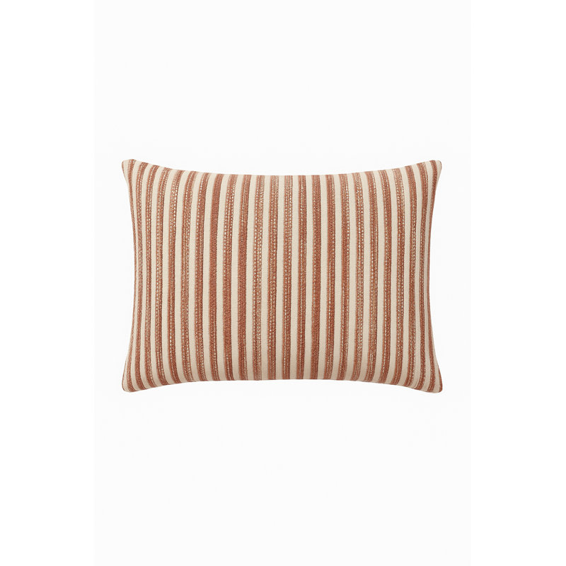 Outdoor Living Throw Pillow, Light Copper, Rectangle 14"H x 20"W, Polyester