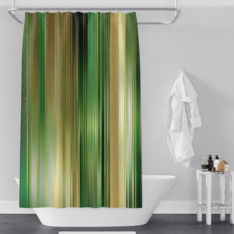 Rideau de douche Yordanos, 83 po x 70 po