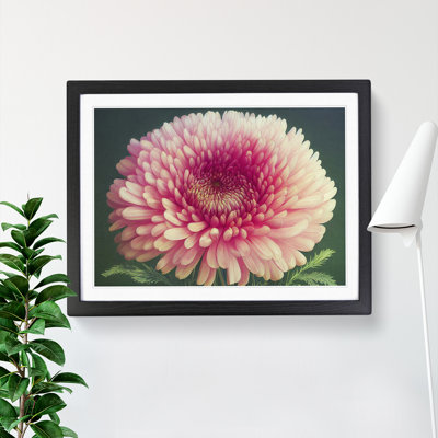 Cheerful Chrysanthemum Flower - Single Picture Frame Painting