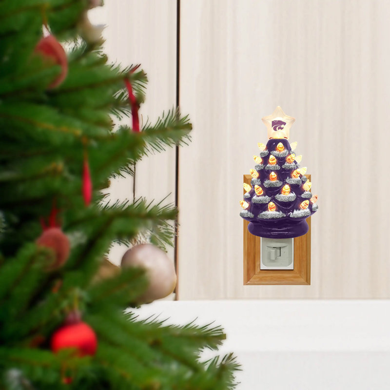 Arbre de Noël 6,5 po Nite Lite, État du Kansas