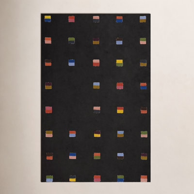XolaHand-Tufted Geometric Wool Area Rug