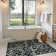 Rectangle Tawann Geometric Machine Washable Door Mat Non-Slip Doormat