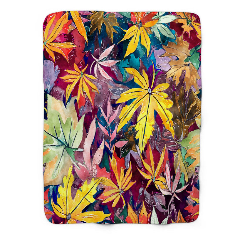 Harvest Harmony Canopy - 1 Piece Premium Sherpa Blanket, L 50 po x L 60 po