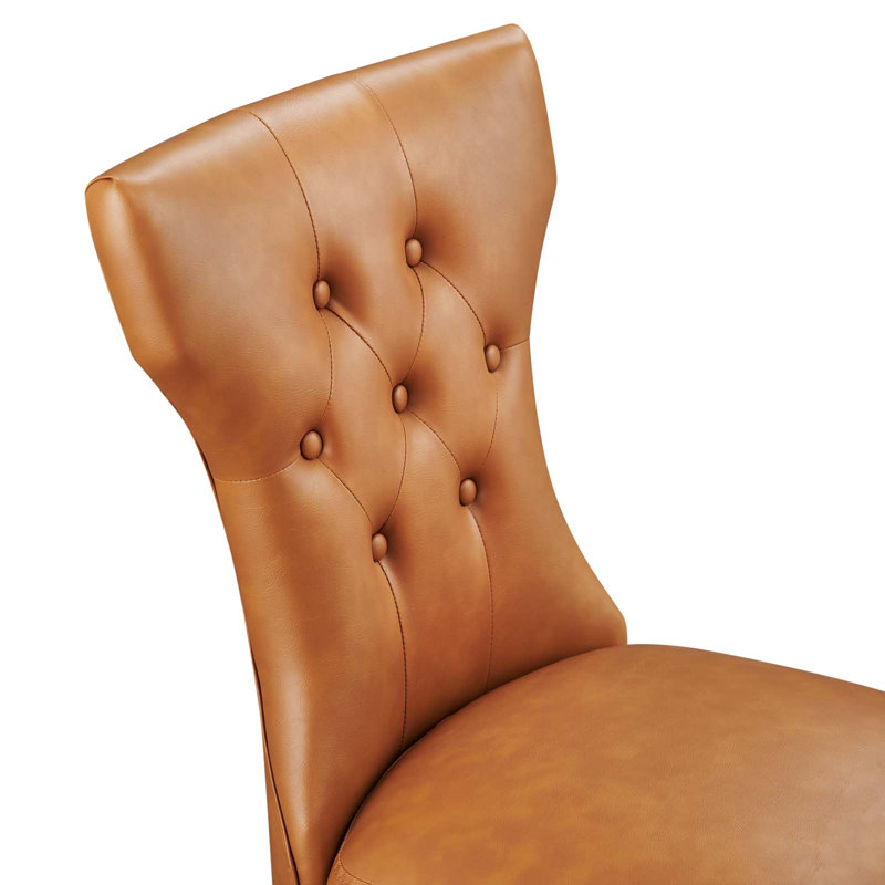 Chaise d'appoint Silhouette, Brun clair