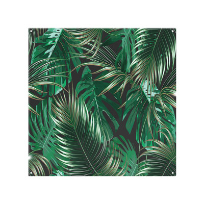 Tropical Leaves Splash Back