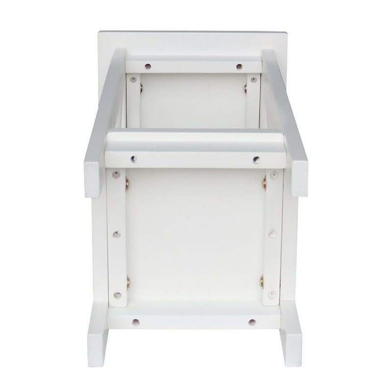 Support pour plante 24 po, Blanc plage