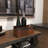 Wood 3 Section Decor Tray with Black Metal Handles-106034251