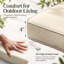 Coussin de chaise longue d'extérieur 4 po Coussins de chaise longue l 21 po x L 72 po-771653648-771653655-585286696