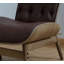 Fauteuil à oreilles et repose-pieds Jeyshan-795056318