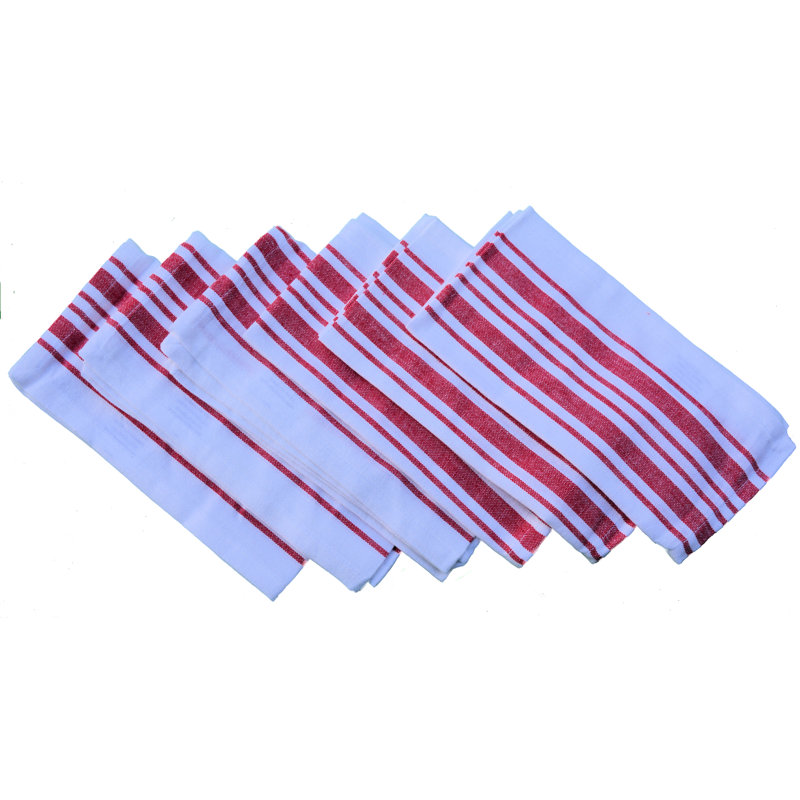 Darius Cotton Striped Square Napkin