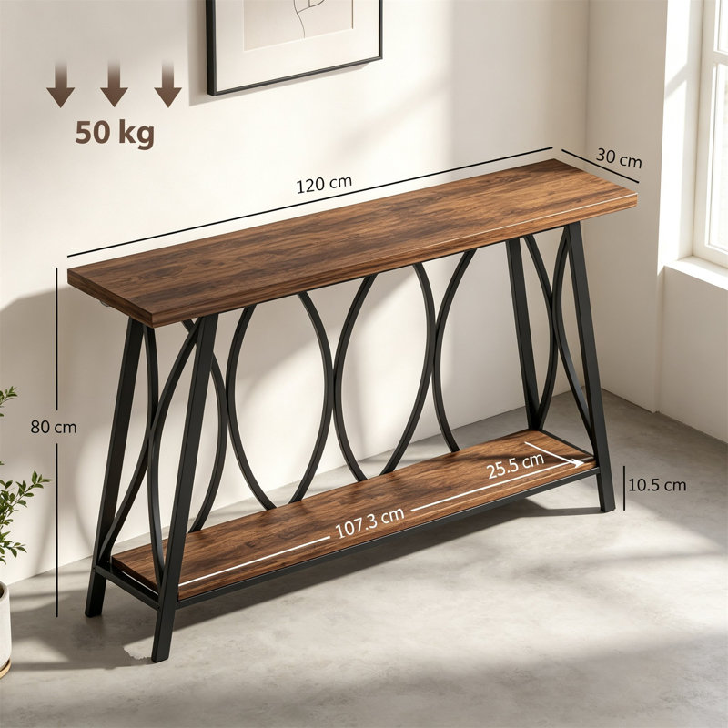 120 cm W Console Table