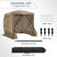 Tente de pavillon de camping 6x6FT-105122758
