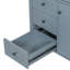 Meuble-lavabo bleu-gris 36 po avec lavabo-431864552