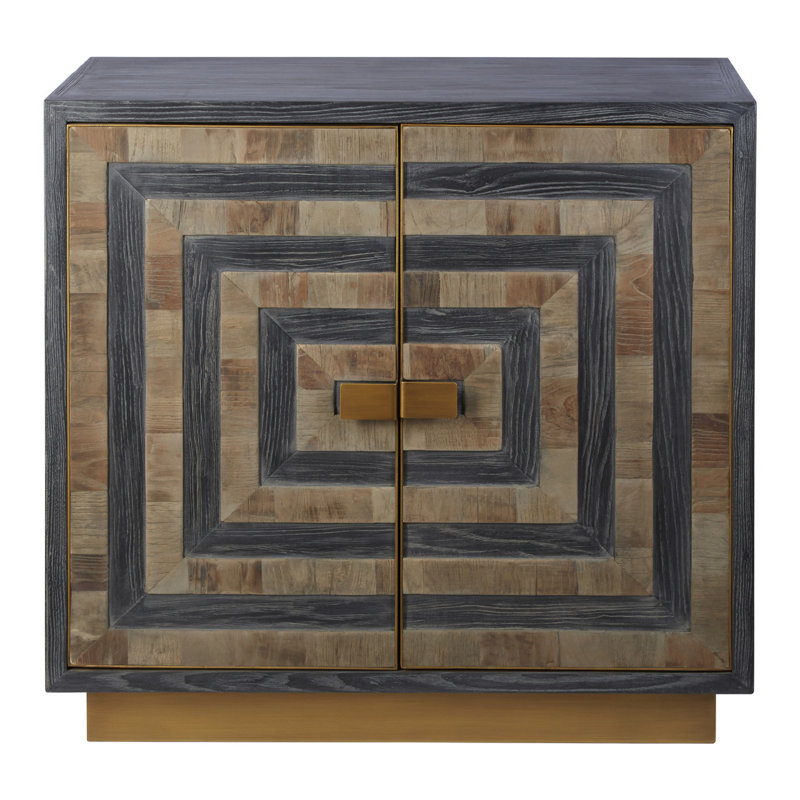 Lyn 94cm Solid Wood Sideboard