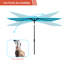 Parasol de marché rectangulaire 120 po x 84 po Dorathea-502146052