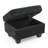 Single sofa recliner with manually adjustable backrest, USB charging port on the armrest side, phone stand included, hidden armrest storage, and a matching storage ottoman-25621996
