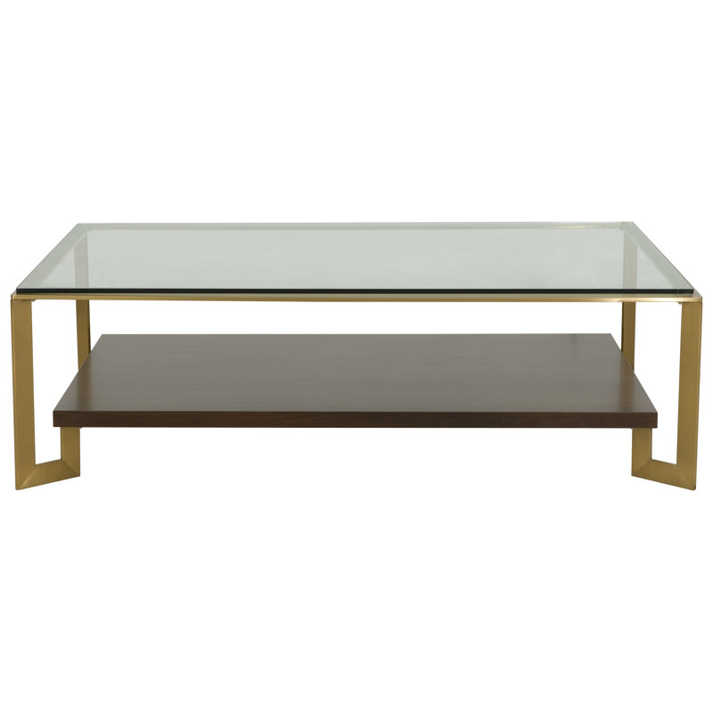 Cannon Glass Top Single Coffee Table