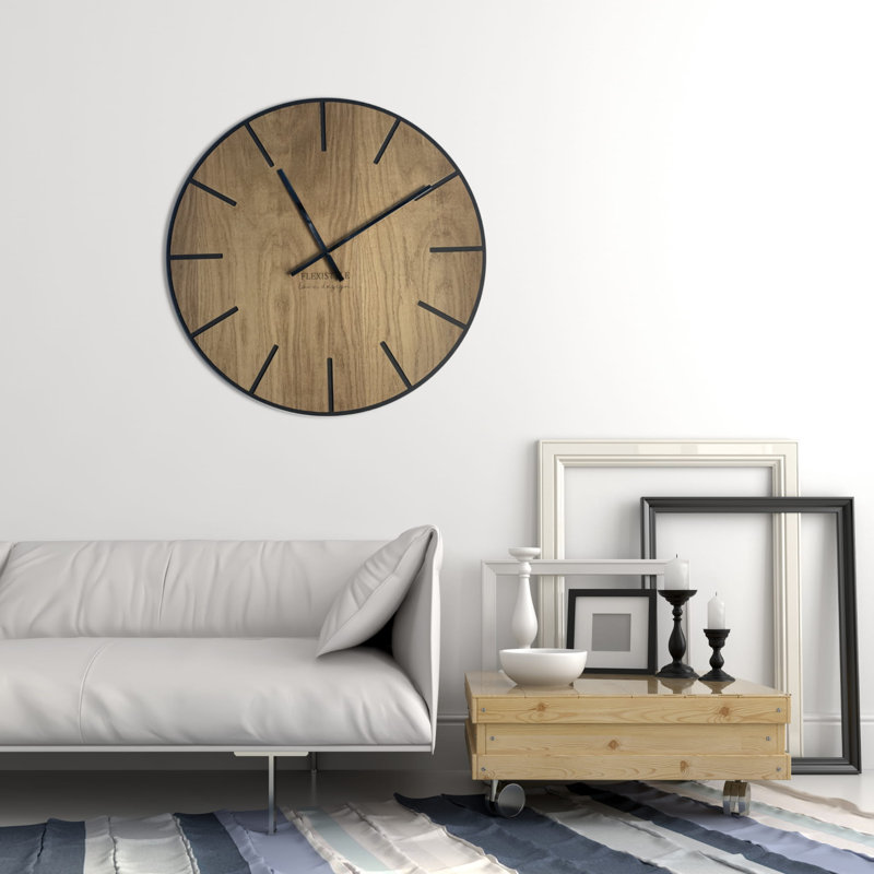 Solid Wood Wall Clock