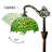 63"H Tiffany Style Floor Lamp with Stained Glass Shade and Resin Basee-2055438229