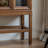 Glass door bookcase