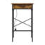 60cm W Steel Bedside Table-1312130064