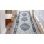 Tapis gris tissé à la machine Minato-87043939