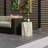 18.4'' H Green Faux Marble Outdoor Side Table for Patio-77915951