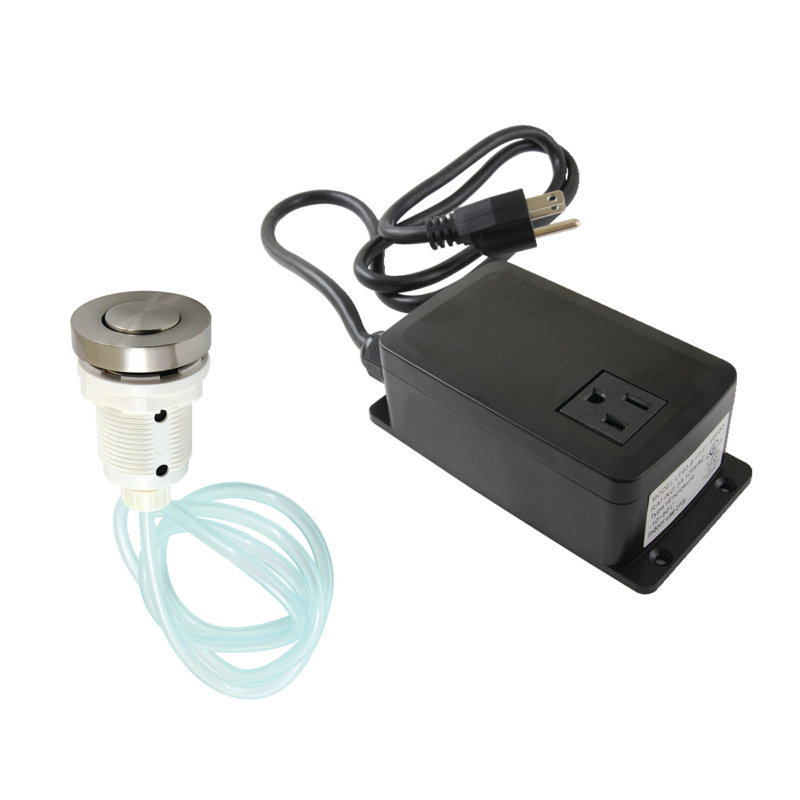Kingston Brass Trimscape Single Outlet Garbage Disposal Air Switch Kit