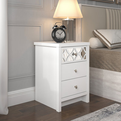 IrisVibe 3 Drawer Bedside Table