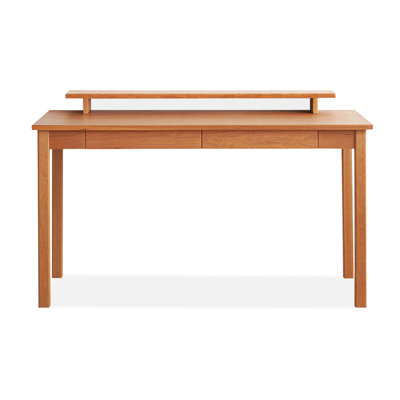 Rectangular Solid Wood with 2 drawers desk