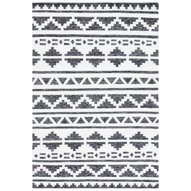 Tapis tissé à la main Kilim Southwestern Performance, Rectangle 4 pi x 6 pi