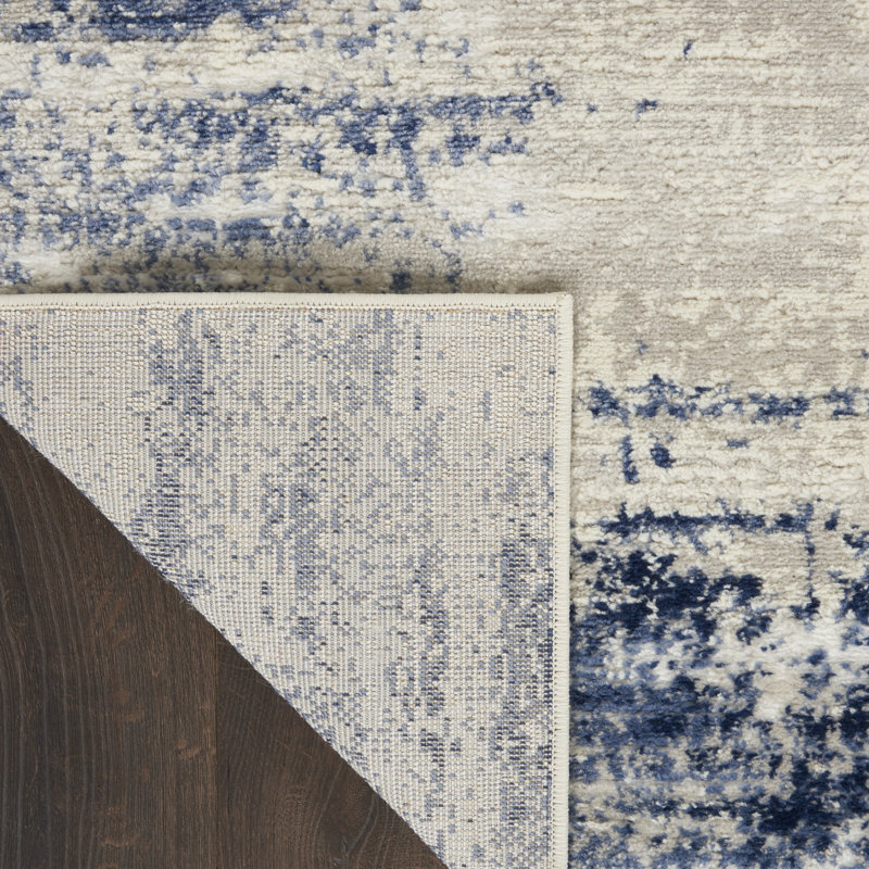 Tapis ivoire Madlyn, Tapis de couloir 2 pi 2 po x 7 pi 6 po