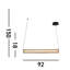 Barara 1 - Light Black LED Pendant