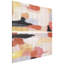 «Vibrant Harmony I & II», art abstrait abstrait sur fond de toile chagrine métallique dorée