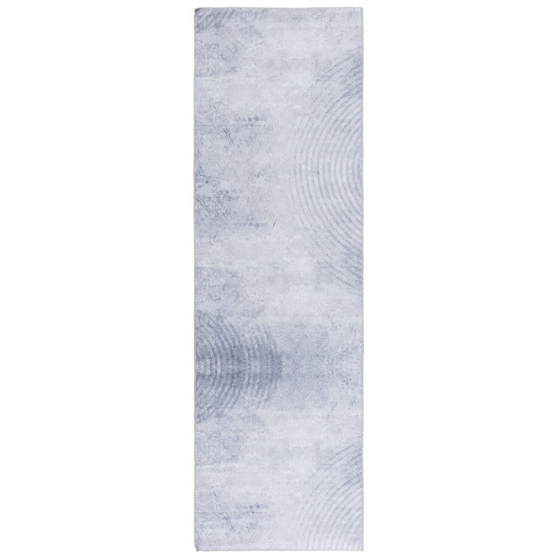 Tapis gris Joal 809, Tapis de couloir 2 pi 6 po x 8 pi