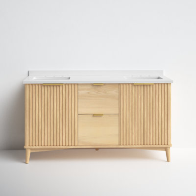 Gabi 60" Double Bathroom Vanity