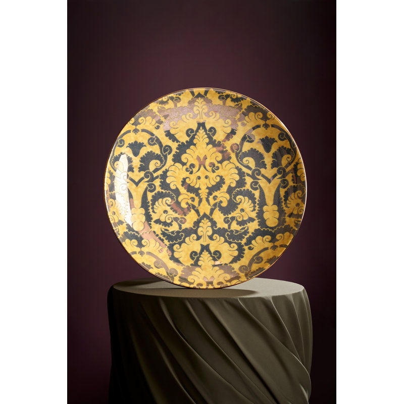 FORTUNY LAOTZE LARGE COUPE BOWL -YELLOW